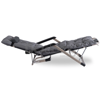 Садове розкладне крісло ELITE EDISON Сірий, фото 6