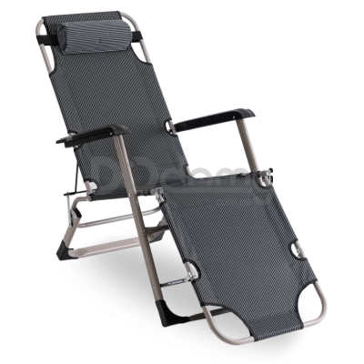 Садове розкладне крісло ELITE EDISON Сірий, фото 7