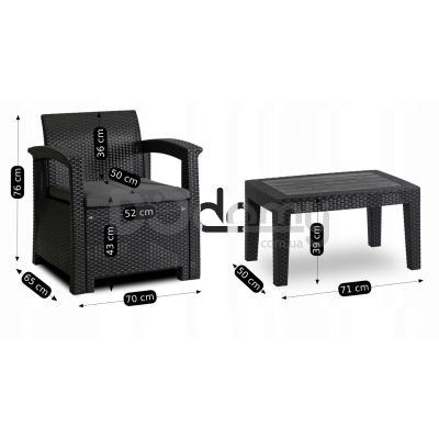 Садовый комплект ELITE COLUMBIA, фото 9