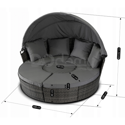 Садовый комплект (остров) ELITE CALIFORNIA, фото 6