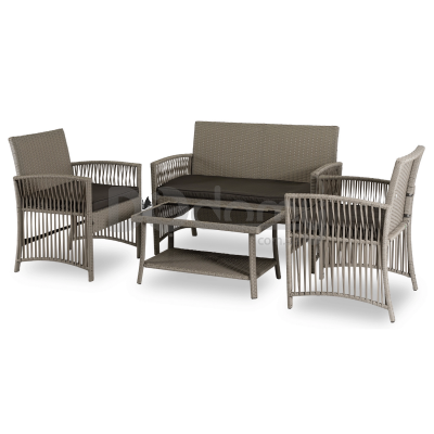 Садовый комплект ELITE FILADELFIA Бежевый / Серый, фото 2