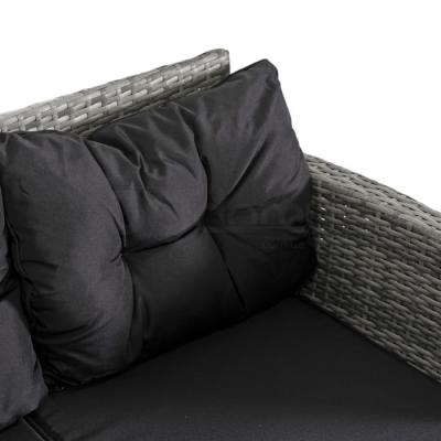 Садовый комплект ELITE DALLAS серый/черный, фото 4