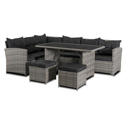 Садовый комплект ELITE DALLAS серый/черный, фото 8