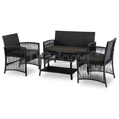 Садовый комплект ELITE FILADELFIA Черный, фото 2