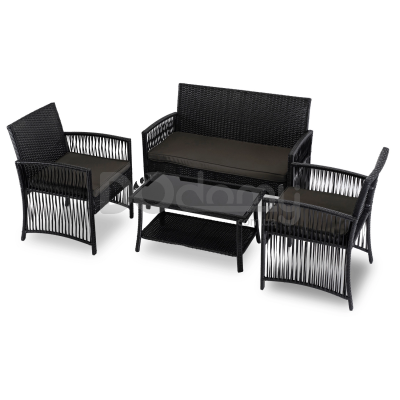 Садовый комплект ELITE FILADELFIA Черный, фото 3