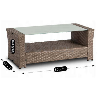 Садовый комплект ELITE FLORYDA Бежевый, фото 7