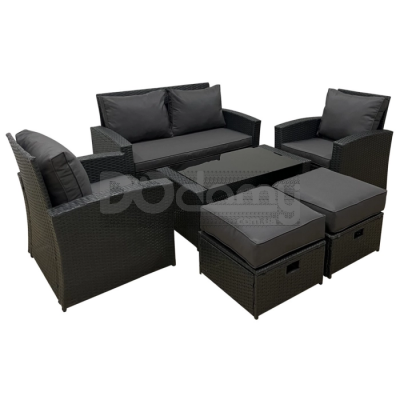 Садовый комплект ELITE FLORYDA Темно-серый, фото 1