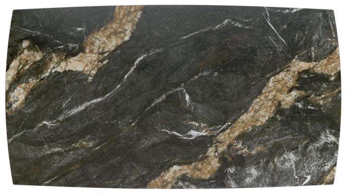 Раскладной стол HALMAR ARMANI Черный мрамор / Черный, фото 2