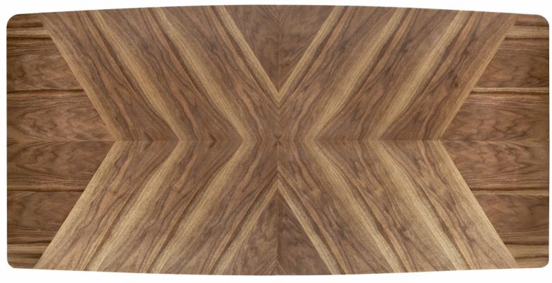 Розкладний стіл HALMAR BARON Горіх / Чорний, фото 4