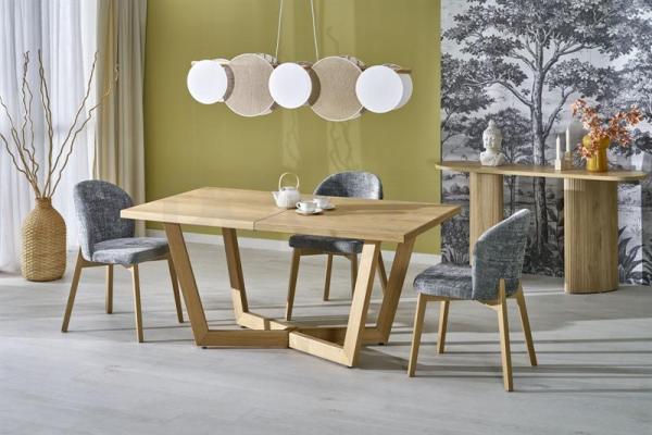 Стол раскладной HALMAR MASSIVE 3 дуб/дуб, фото 1