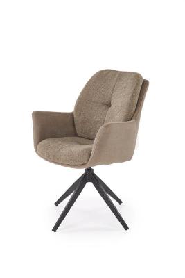 Крісло поворотне HALMAR K-591 Коричневий, фото 1