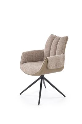 Поворотне крісло HALMAR K-579 Коричневий, фото 1