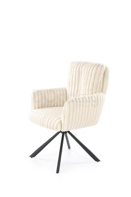 Поворотне крісло HALMAR K-572 Кремовий, фото 1