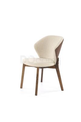 Кресло HALMAR K-583 Беж / Коричневый / Орех, фото 1