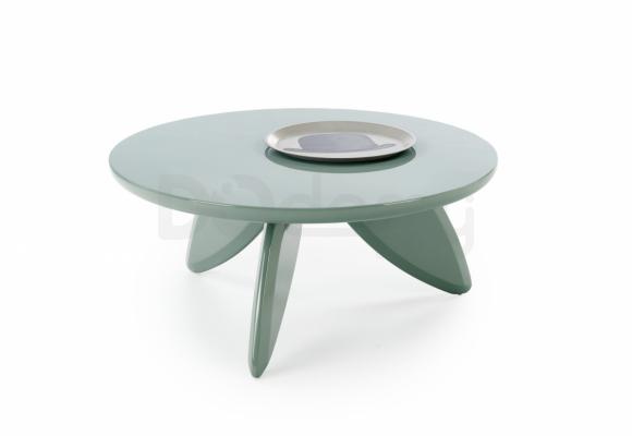 Журнальный стол круглый HALMAR SORAYA 2 Голубой, фото 1