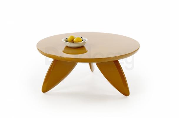 Журнальний стіл круглий HALMAR SORAYA 2 Карі, фото 1