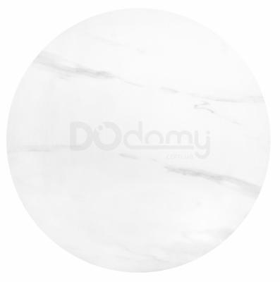 Журнальный стол HALMAR LEILA 2 Белый мрамор / Черный, фото 2