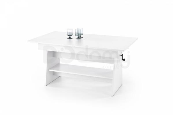 Журнальний стіл трансформер HALMAR ERIKA Білий, фото 1