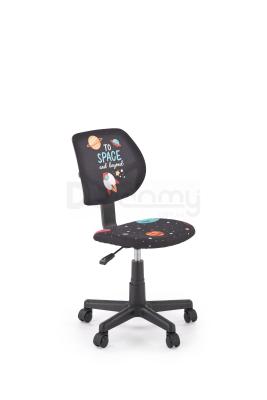 Дитяче крісло HALMAR BINGO Космос / Чорний, фото 1
