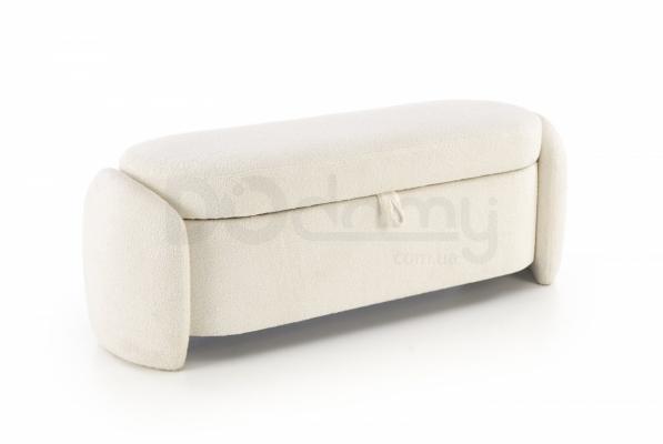 Скамья HALMAR FICARIA кремовая, фото 2