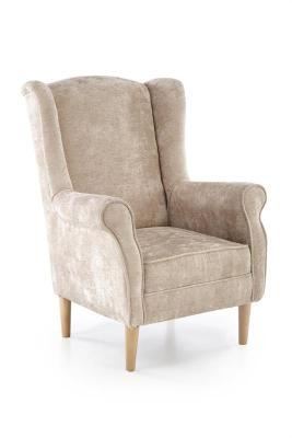 Крісло HALMAR HERMES бежевий, фото 1