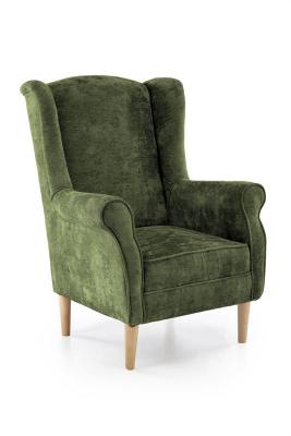 Кресло HALMAR HERMES оливковое, фото 1