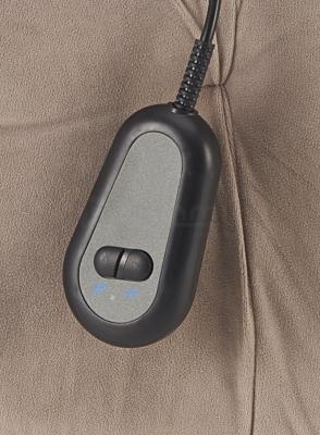 Кресло реклайнер HALMAR HORTON бежевый, фото 4