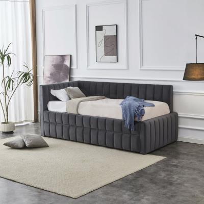 Ліжко HALMAR DERBY 90 Сірий, фото 1