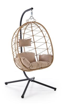 Садовые качели HALMAR SNAKE Натуральный / Бежевый, фото 1