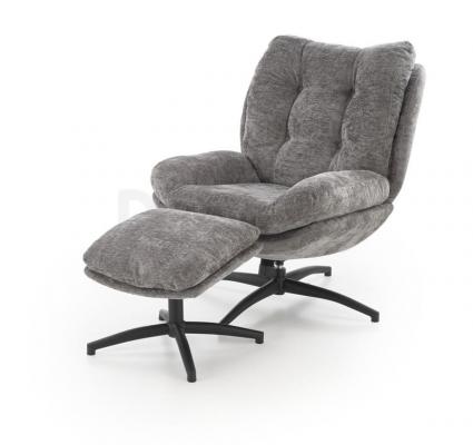 Кресло HALMAR PESTO серый, фото 1