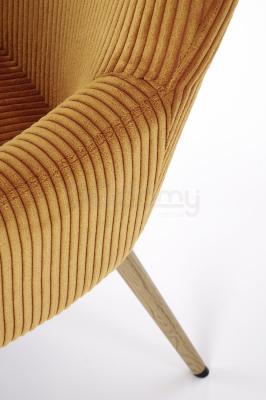 Кресло Halmar AMARO горчичное, фото 5