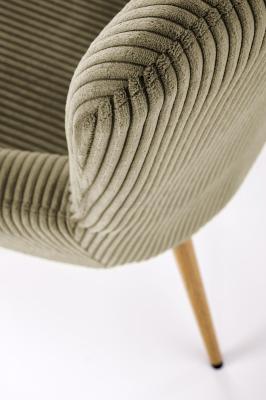 Кресло Halmar AMARO оливковое, фото 3