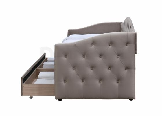 Ліжко HALMAR ALOHA 90 Бежевий, фото 3