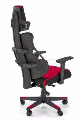 Офісне крісло Halmar NITRO 2 чорний/червоний, фото 4