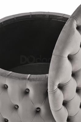 Пуф HALMAR NUNEZ Серый, фото 2