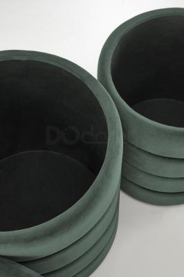 Комплект пуфів HALMAR PACHO Зелений, фото 2