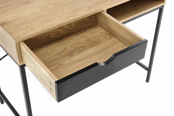 Письменный стол HALMAR B-50 Дерево / Черный, фото 2