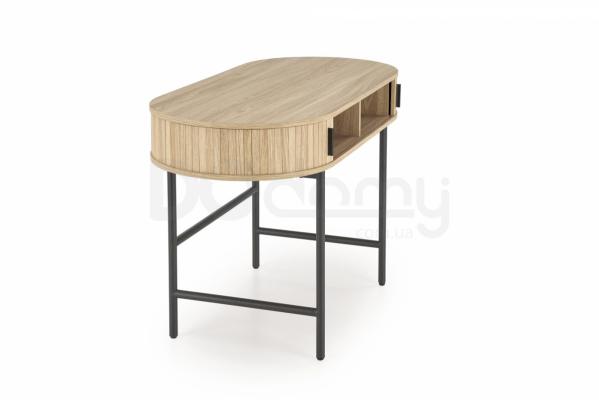 Письмовий стіл HALMAR B-51 Дерево / Чорний, фото 3