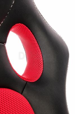 Офісне крісло Halmar BERKEL чорний / червоний, фото 5