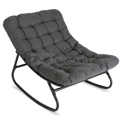 Крісло-гойдалка ELITE AURORA Сірий, фото 2