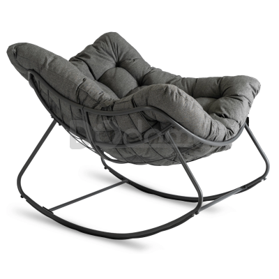 Крісло-гойдалка ELITE LAREDO Сірий, фото 2