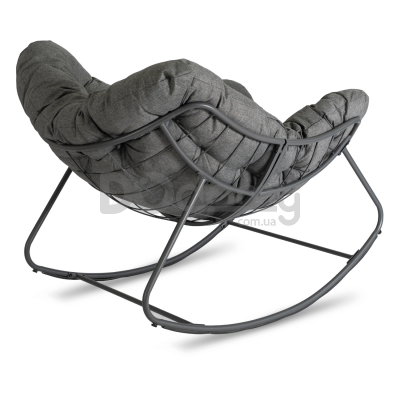 Крісло-гойдалка ELITE LAREDO Сірий, фото 3