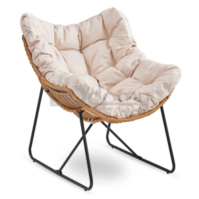 Кресло садовое ELITE FIN Бежевый, фото 2