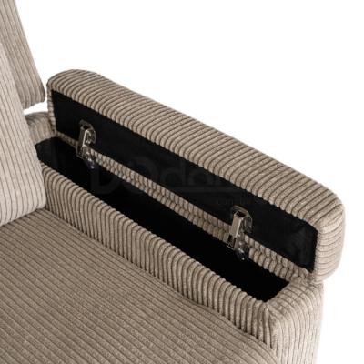 Крісло реклайнер ELITE SPENCER бежевий, фото 7