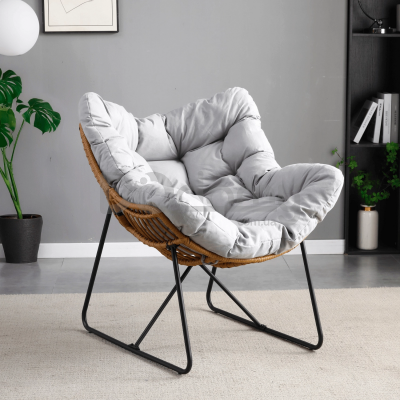 Кресло садовое ELITE FIN Серый, фото 2