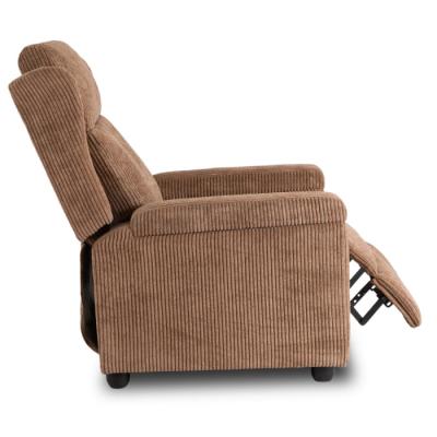 Кресло реклайнер ELITE SPENCER коричневый, фото 4