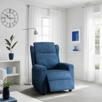 Кресло реклайнер ELITE SPENCER синий, фото 1