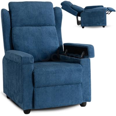Кресло реклайнер ELITE SPENCER синий, фото 2