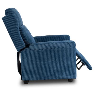 Кресло реклайнер ELITE SPENCER синий, фото 4
