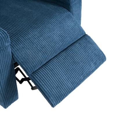 Кресло реклайнер ELITE SPENCER синий, фото 6